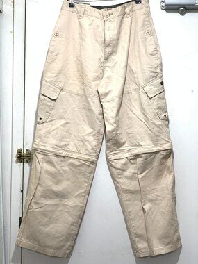 NEW VINTAGE EXCO AIR FORCE 2 IN 1 CARGO PANTS SIZE 32
